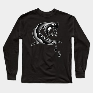 HomeSchoolTattoo Snakehead Long Sleeve T-Shirt